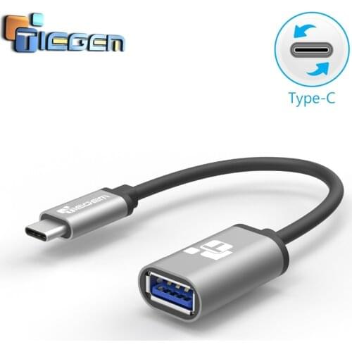 TIEGEM USB 3.1 Type C OTG for Nexus 5X 6P 5 Gbps USB 3.1 Type C To USB 3.0 Type C OTG Adapter Type-C Cable for LG G5 HTC M10
