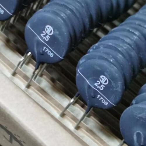 10PCS 100% New and original B57364S259S54 NTC 2.5R 21MM 2.5D-20 SD2.5 EPCOS MF72 thermistor