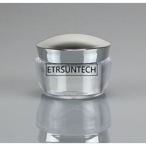 15g 30g 50g Plastic Cream Jar emplty small container bottle makeup cosmetic container F1342