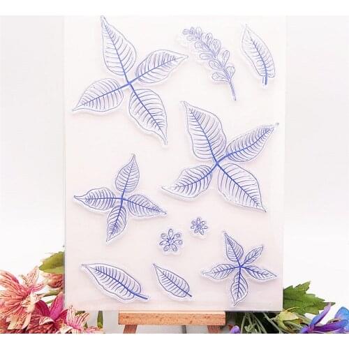 15x20.5 Starfish cross leave transparent seal clear stamps silicone seal TPR roller stamps DIY scrapbook album / card production