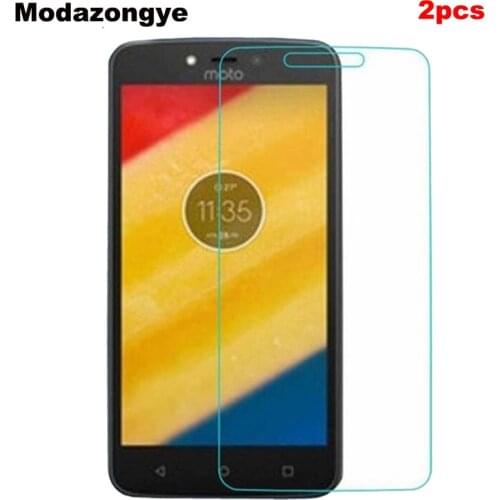 2Pc Tempered Glass For Motorola Moto C Screen Protector Lenovo Motorola Moto C XT1750 XT1754 XT1755 XT1758 Glass Protective Film