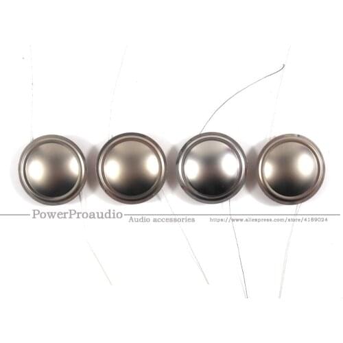 4pcs Titanium diaphragm For KEF Q50 19.43 mm 19.5mm 19.4mm 50 FX