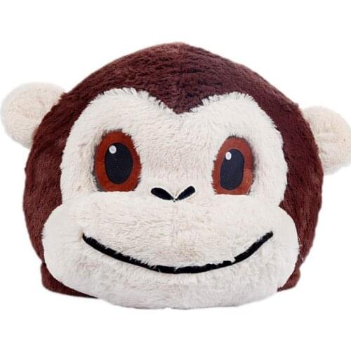 Monkey Mask Halloween Animal Head Christmas Fursuit Head Costume Adult