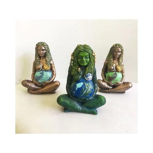 Mother Earth Mother Earth Desktop Decorations Mother Earth Character Gaia Goddess Resin