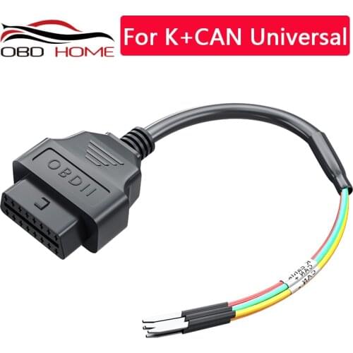 OBD2 Connector For Motorcycle Motorbike For K+CAN Universal Cable OBD2 Scanner Cable For HONDA 4pin For SUZUKI 6Pin For KTM 6pin