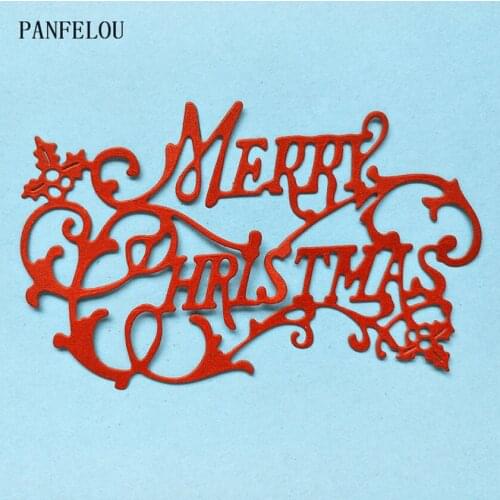 PANFELOU Metal craft Merry Easter paper die cutting dies for Scrapbooking/DIY Easter wedding Halloween cards