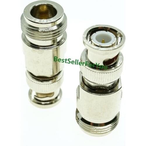 Adapter N Jack Female to BNC Plug Male Straight Adapter Connector BNC-N