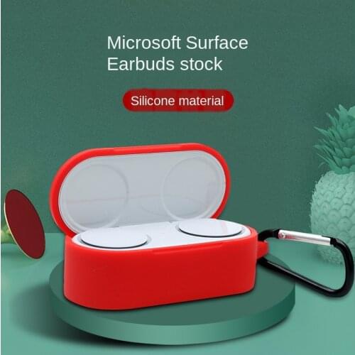 Suitable for Microsoft surface earbuds wireless bluetooth headset protective sleeve silicone case