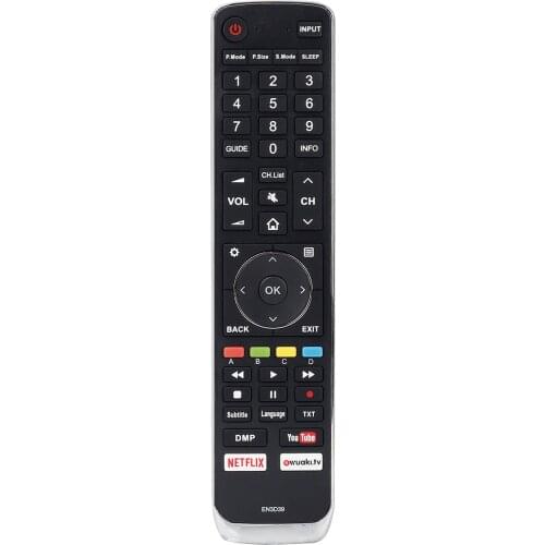Remote Control EN3D39 for Hisense Smart TV EN3G39 EN3H39 with NETFLIX YOUTUBE Controller