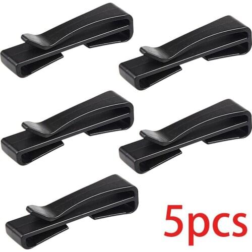 Mounchain 5/10pcs Attach Molle Webbing Camp Hike Outdoor Strap Belt End Clip Adjust Keeper Backpack Bag Accessories Outdoor Tool