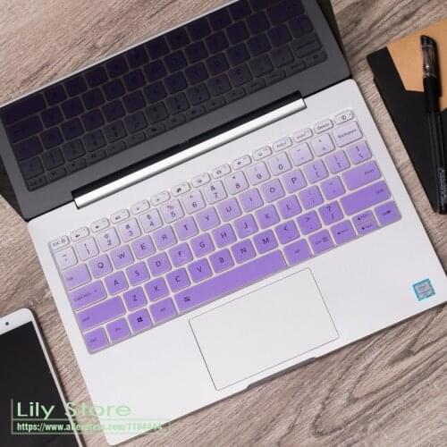 Silicone Keyboard Cover Skin Protector Guard 12 inch 2017 For Xiaomi Air 12 Laptop 12.5 inch For Mi notebook Air 12.5