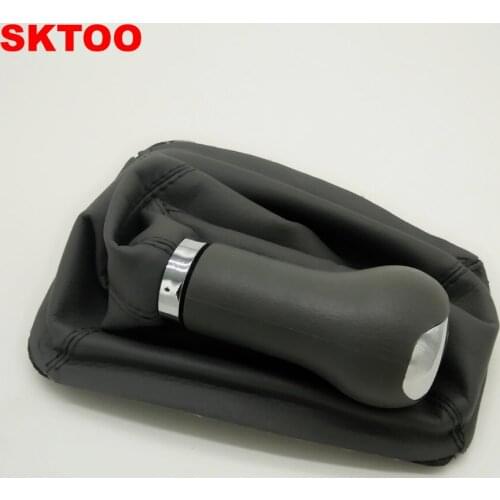 SKTOO car accessories For Chery A5 shift gear handball gear lever dust cover Gear Shift Knob Gear Shift Collars