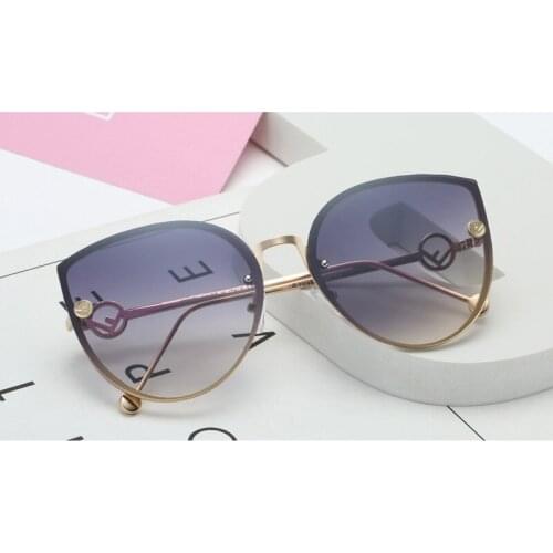 Veshion Cateye Sunglasses Women Oversized Sun Glasses for Female Male Vintage Retro Large Face Decoration Elegant Luxury Uv400