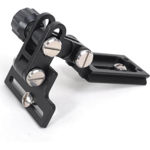 Retractable Foldable Telephoto Zoom Long Focus Lens Bracket Support with Quick Release Plate for Canon Nikon Sony Fuji Olympus