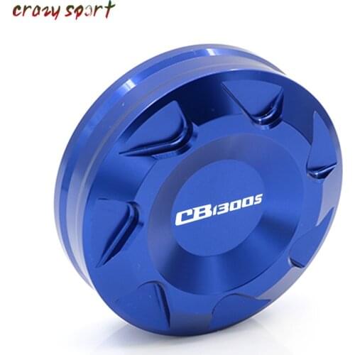 Rear Brake Fluid Reservoir Cover Cap For HONDA CB1300S 2004-2016 CB 1300S CB1300 S 2015 Motorcycle Accessories With Logo