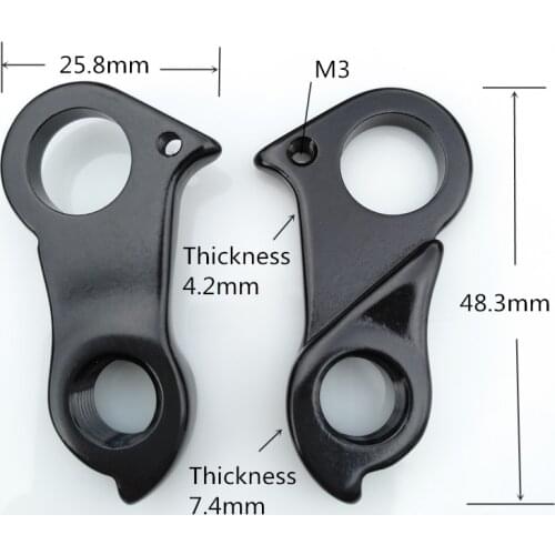 2 pcs/lot Mountain bike Rear Gear derailleurs Derailleur Hangers Fit For Cannondale Topstone Other Various Models