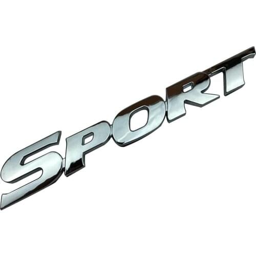 3D Auto Car Sticker SPORT Badge Decal Accessories for Toyota Highlander HONDA Fashion Car Stickers 2021