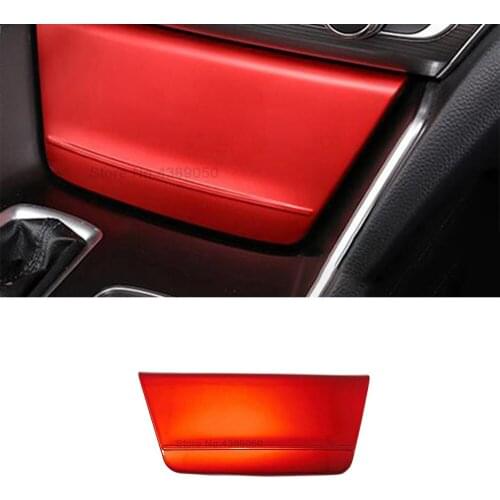 ABS Plastic Styling Accessorie Sticker 2018 2019 For Honda Accord 10th Car Indoor Cigarette Lighter Panel Decoration Cover Trim