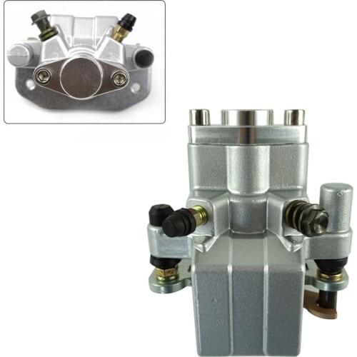 Aluminum Motorcycle Disc Brake Bump Caliper Rear Brake Caliper Assy For Yamaha ATV Raptor 700 700R YFM700 With Pads 2006-2012