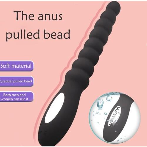 VETIRY Anal Vibrator Prostate Massage Anal Beads 10 Speed Butt Plug Stimulator Sex Toys For Men Women Adult Products Dual Motor