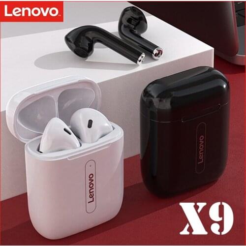 Lenovo X9 Wireless Bluetooth Headset Sports for Apple/Huawei/vivo/Android/oppo Mobile Phone Iphone Running Headset
