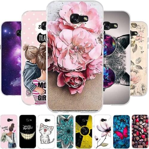 A For Samsung A5 2017 Case Soft Silicone Phone Case for Samsung Galaxy A5 2017 SM-A520F Cover Fundas for Samsung Galaxy A5 2017