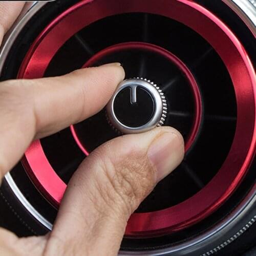 4pcs for MG MG6 2018 Air vent decoration ring