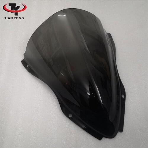 For Kawasaki ZX10R ZX 10R 2016 2017 2018 2019 Motorcycle Windshield Wind Deflector Windscreens Smoke Clear