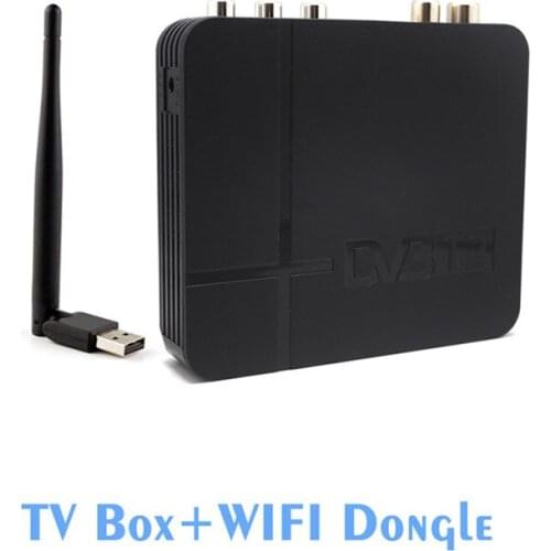 DVB-T2 K2 + USB WIFI Adapter Support Full HD 1080P H.264 MPEG4 Digital Terrestrial Receiver Mini DVB TV Stick Set-Top Box