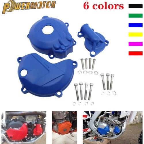 Zongshen NC250cc Engine Clutch Cover Magneto Pump Cover Left And Right Side Motocross Drop Wear-resisting