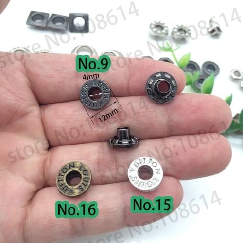 Special shape metal eyelets with setting tool brass material for Scrapbooking DIY embelishment garment clothes Shoes Belt Cap