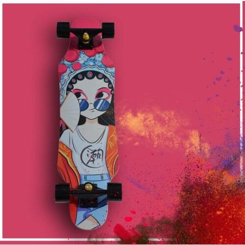 Skateboarders 80cm Adult Teenagers girl skateboard Maple wood dancing board