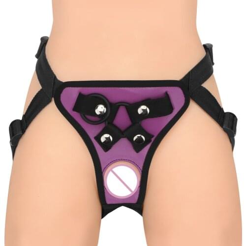 Strapon Realistic Dildo Pants Adjustable Harness Belt With Rings Adult Games Strap On Dildos Pants Wearable Penis Panties