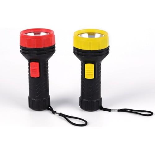 LED Flashlight, Bright and Durable, Plastic Lightweight Flashlight Battery Powered, Use for Emergencies, Camping, Outdoor
