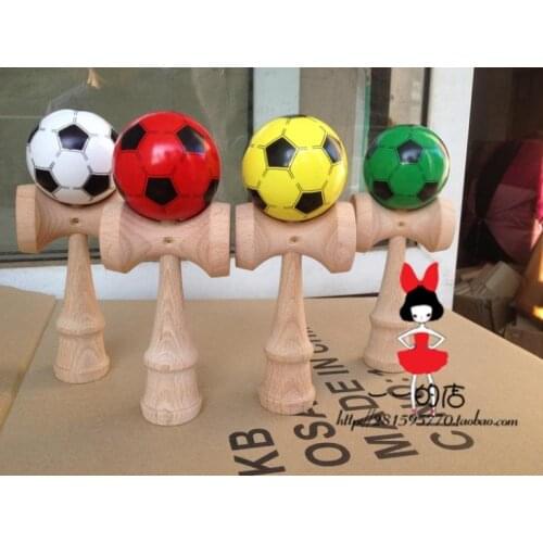 TWB retail Professional racing tips ball ball football 4 colors head the ball over three off kendama Handle optional