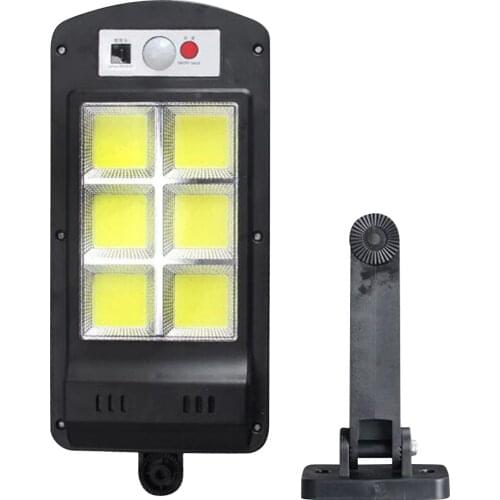 Solar Street Lights Outdoor Solar Lamp Integrated LED Solar Waterproof Street Light Sensor Garden Light for Garden Path Yard