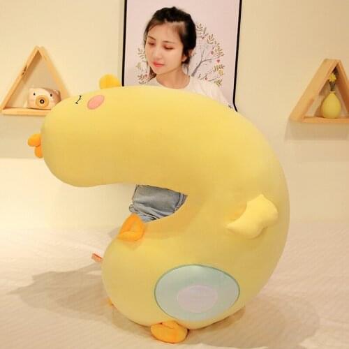 Funny rhubarb duck plush toy doll birthday gift doll sleeping pillow Interesting originality birthday present soft lovely Creati