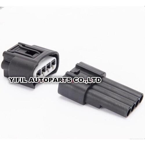 10sets/lot 4 Pin/Way Male And Female Ignition Coil Plug Connector For Toyota Reiz Crown Camry Corolla Rav4 7283-7449-30 11885