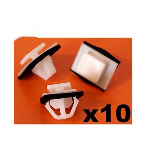 10x For Honda Side Moulding Skirts Trim Clips- CRV Civic