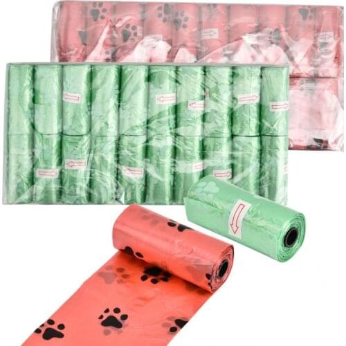 40 Rolls 600pcs Dog Poop Bag Garbage Cleaning Pick Up Bag Pet Dog Cat Waste Poop Pick Up Bags Pet Products