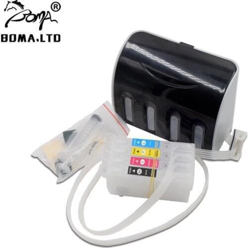 BOMA.LTD T822 T822XL 822XL WF3820 WF4820 WF4830 WF4834 Single Chip Continuous Ink Supply Ciss System For Epson WF-3820 WF-4820