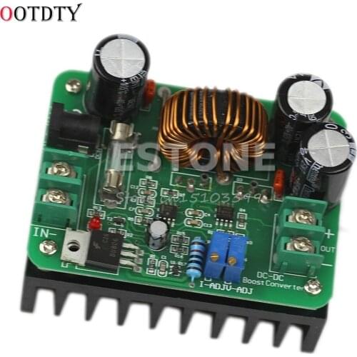 DC 10V-60V to 12V 24V 36V 48V 80V 10A/600W Converter Step-up Module Power Supply