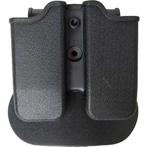 Double Pistol Mag Magazine Ammo Pouch Case CZ Glock Colt 1911 Beretta 92Fs G2C Tactical Mag Holder 9mm .45 Hunting Equipment