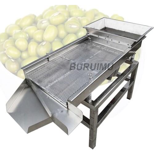 Electric Grain Screening Machine Corn Soybean Wheat Rice Rapeseed Peanut Screening Vibration Separation Cleaner