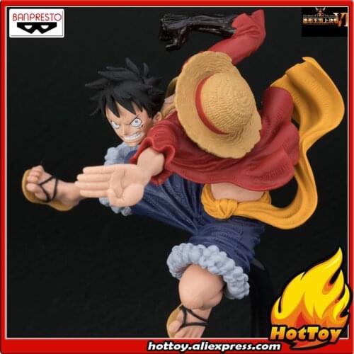 100% Original Banpresto SCultures BIG Zoukeiou 6 Vol.3 Collection Figure - Monkey D. Luffy from "ONE PIECE"