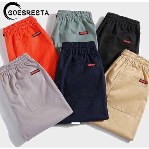 Men Shorts 2021 Summer New Solid Color Casual Sport Pants Brand Streetwear Fashion Drawstring Jogger Slim High Quality Short Men