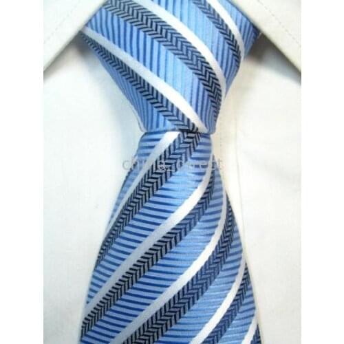 Mens Imitated Silk Necktie Imitated 100% SILK Stripe Plain Tie Plain jacquard ties 50pc/lot NEWEST