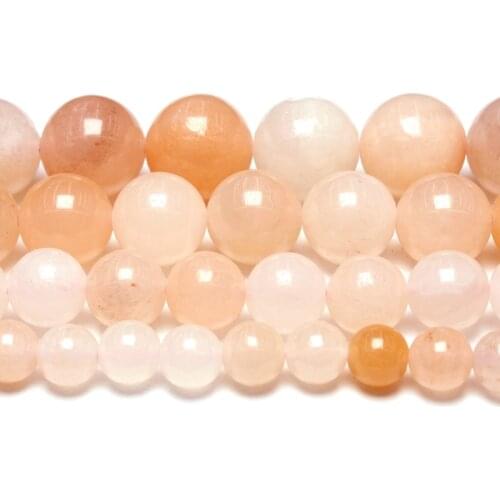 Natural Pink Aventurine Round Loose Beads Strand 6/8/10/12MM For Jewelry DIY Making Necklace Bracelet