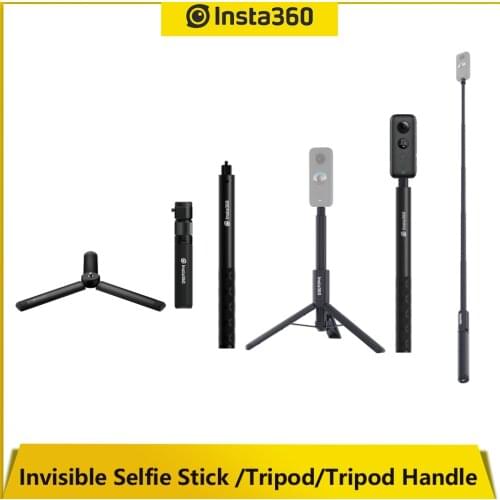 Insta360 Invisible Selfie Stick&Tripod&Extended Edition Selfie Stick&Bullet Time Tripod Handle for Action Camera 4K Accessories