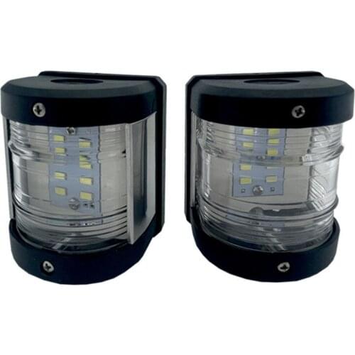 MARINE BOAT YACHT 12V LED MASTHEAD AND STERN NAVIGATION LIGHT ONE PAIR